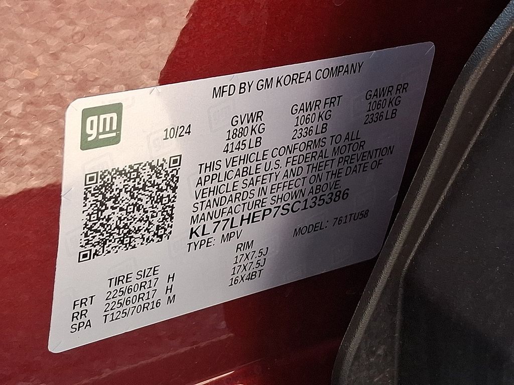2025 Chevrolet Trax LT Red at South Hills Kia