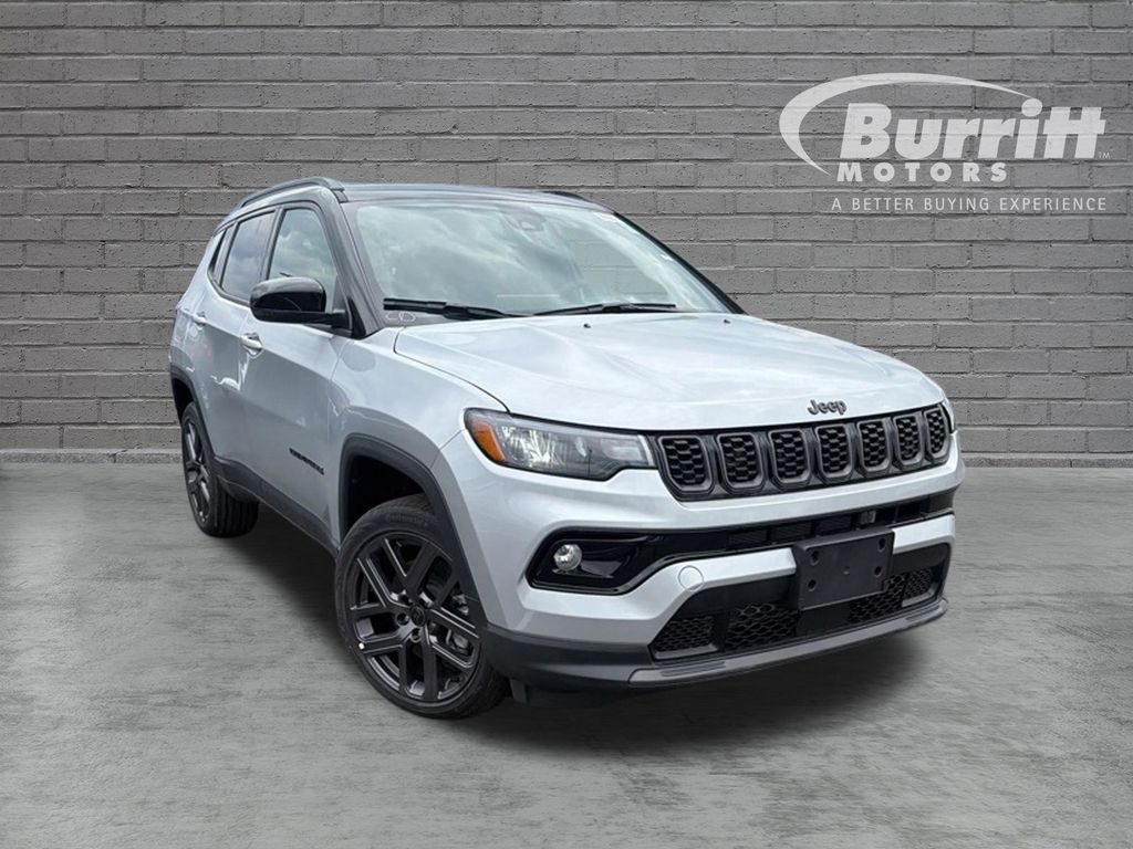 Silver Zynith Metallic Clearcoat 2026 Jeep Compass SUV / Crossover Four-Wheel Drive 8-Speed Automatic