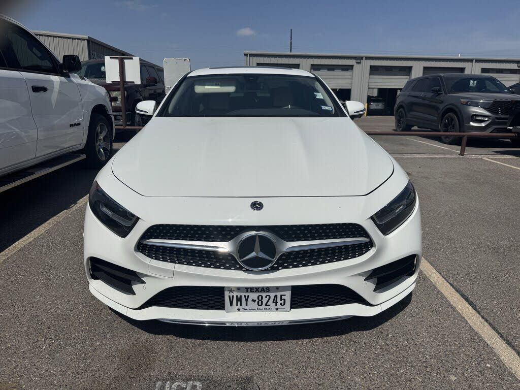 White 2021 Mercedes-Benz CLS 450 RWD Sedan Rear-Wheel Drive 9-Speed Automatic