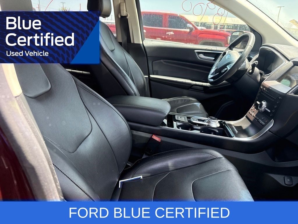 2019 Ford Edge Titanium Red at DeMontrond Gulf Freeway