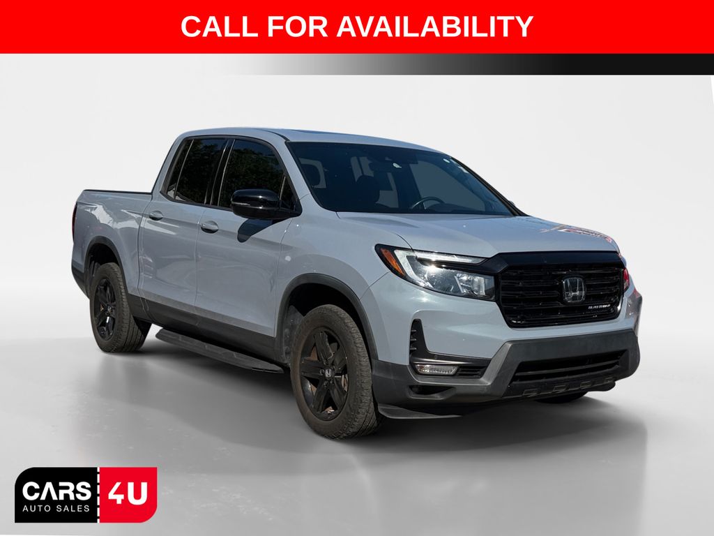 Blue 2023 Honda Ridgeline Pickup Truck All-Wheel Drive 9-Speed Automatic