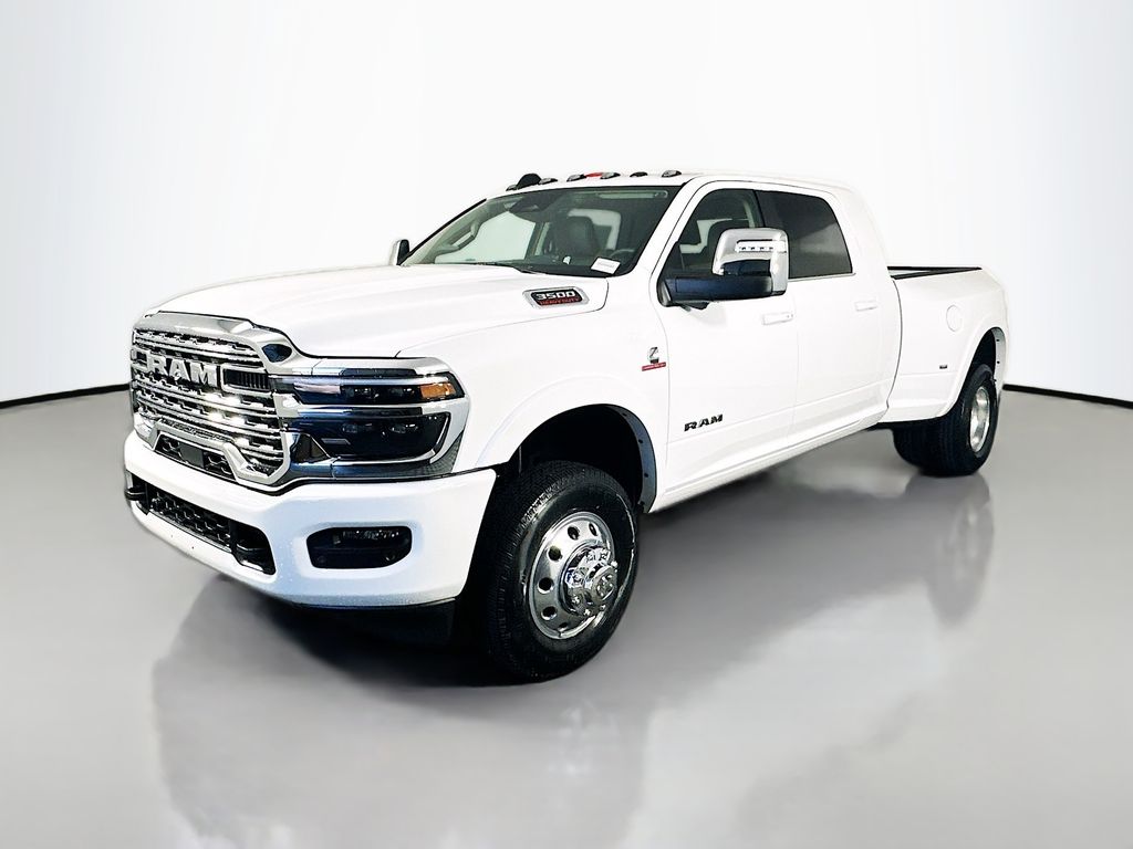 New 2026 White Ram Limited Longhorn 14in Dually image 3