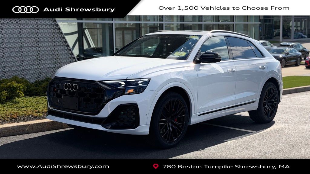 Glacier White 2026 Audi SQ8 4.0T quattro Prestige SUV / Crossover All-Wheel Drive 8-Speed Automatic