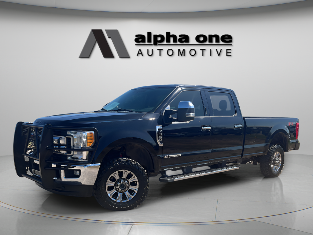 Shadow Black 2017 Ford F-350 Super Duty Pickup Truck Four-Wheel Drive 6-Speed Automatic