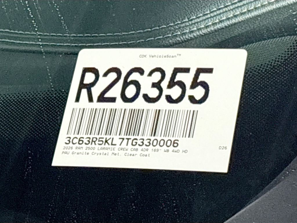 2026 Ram 2500 Laramie