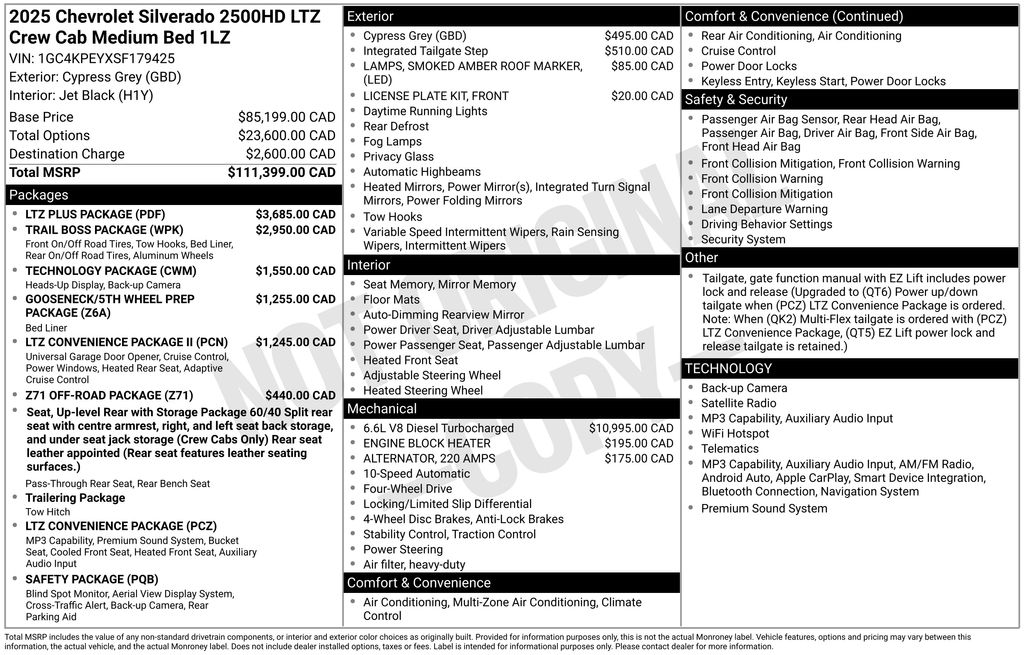 Used 2025 Chevrolet Silverado 2500HD Truck