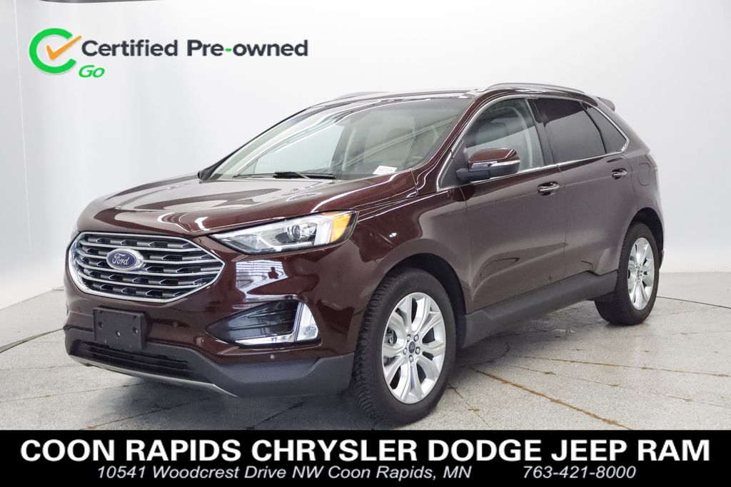 Red (Burgundy) 2020 Ford Edge SUV / Crossover All-Wheel Drive 8-Speed Automatic