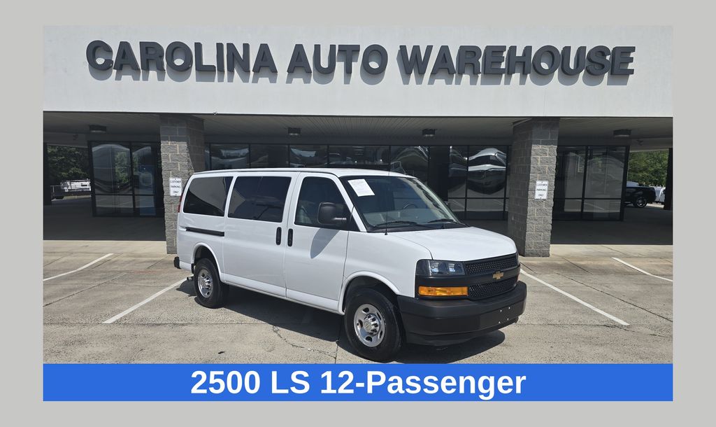 Summit White 2024 Chevrolet Express Van Rear-Wheel Drive 8-Speed Automatic Overdrive