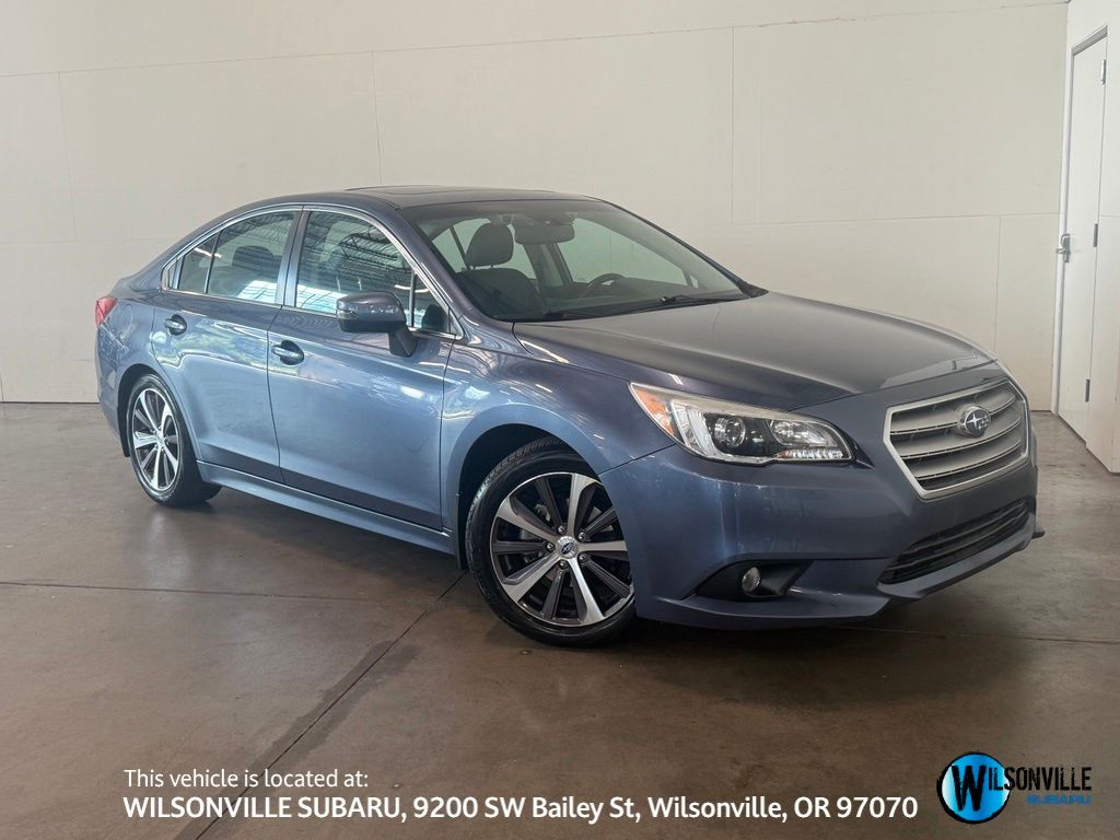 Twilight Blue Metallic 2015 Subaru Legacy Sedan All-Wheel Drive Continuously Variable Transmission