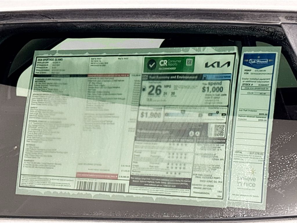 2026 Kia Sportage EX