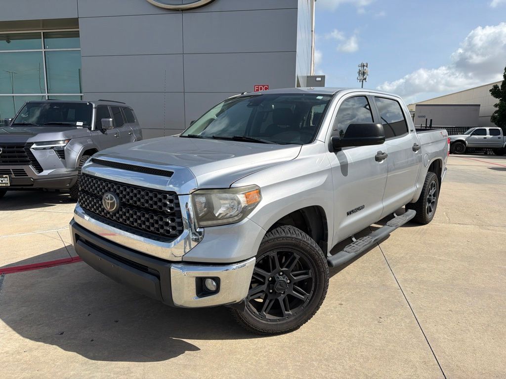 Silver Sky Metallic 2019 Toyota Tundra Pickup Truck 4X2 6-Speed Automatic Overdrive