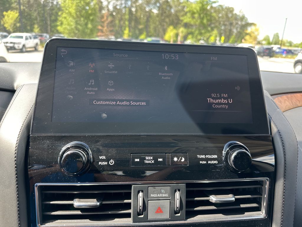 2024 Brilliant Silver Metallic Nissan Armada SL RWD SUV