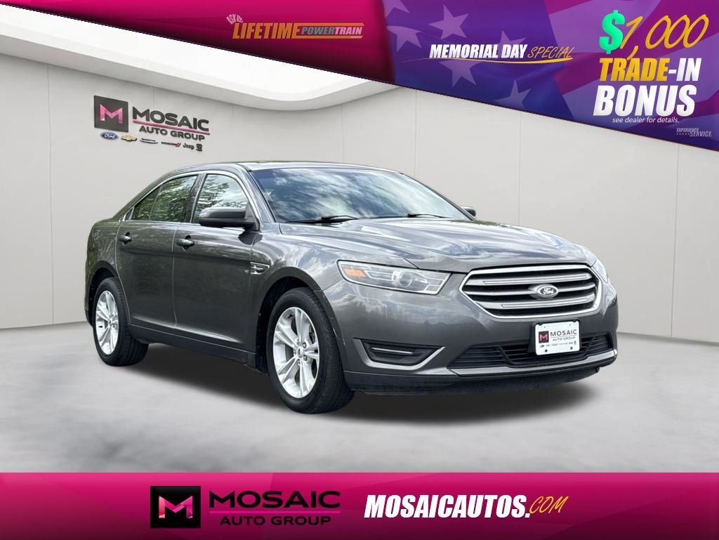 Gray (Magnetic Metallic) 2015 Ford Taurus SEL Sedan Front-Wheel Drive 6-Speed Automatic