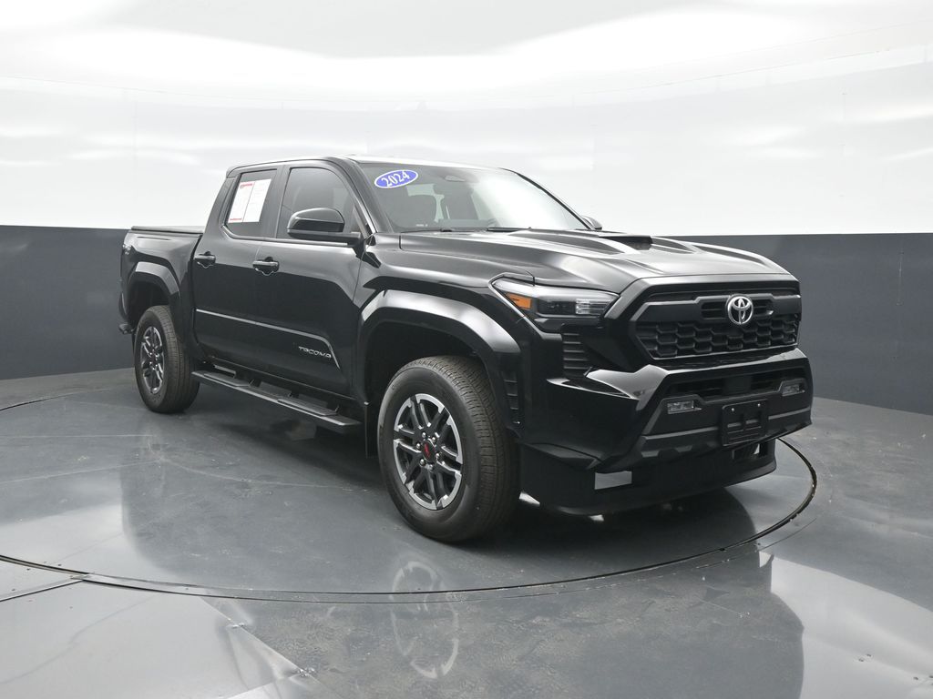 Black 2024 Toyota Tacoma Pickup Truck Four-Wheel Drive 8-Speed Automatic