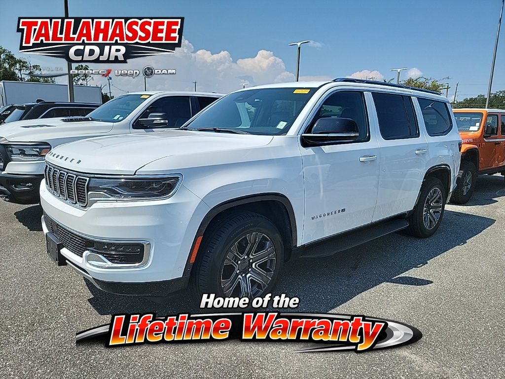 Bright White Clearcoat 2024 Jeep Wagoneer SUV / Crossover 4X2 8-Speed Automatic