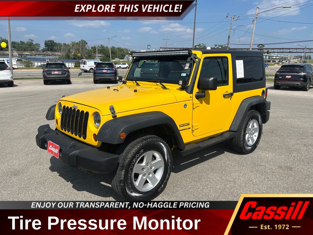 Detonator Yellow Clearcoat 2011 Jeep Wrangler SUV / Crossover Four-Wheel Drive 6-Speed Manual