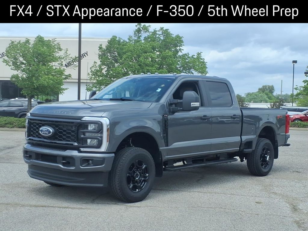Carbonized Gray Metallic 2026 Ford F-350 Super Duty XL Crew Cab 4WD Pickup Truck Four-Wheel Drive Automatic
