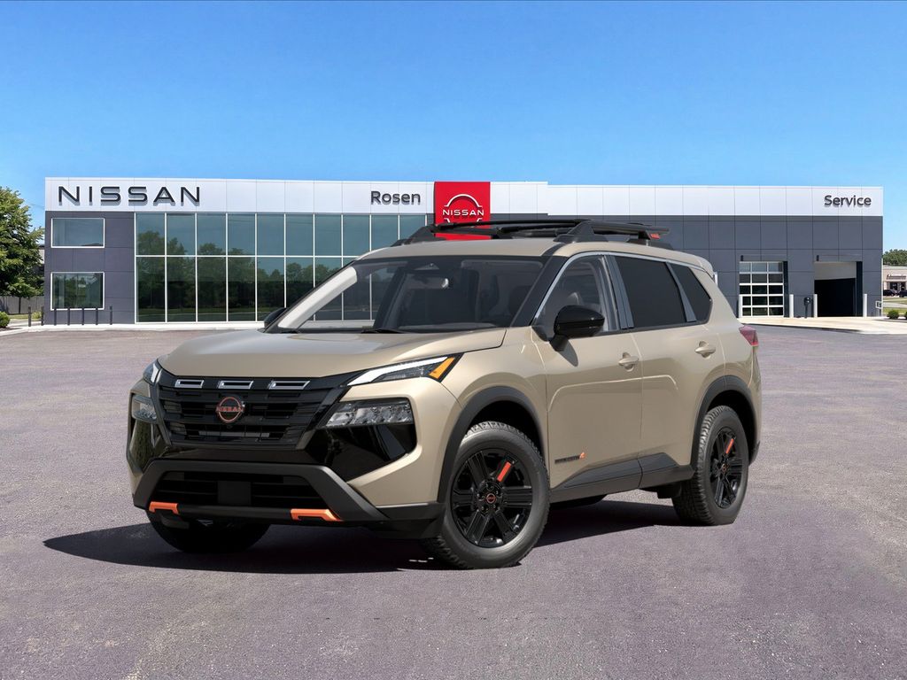 Baja Storm Metallic 2026 Nissan Rogue SUV / Crossover All-Wheel Drive Continuously Variable Transmission