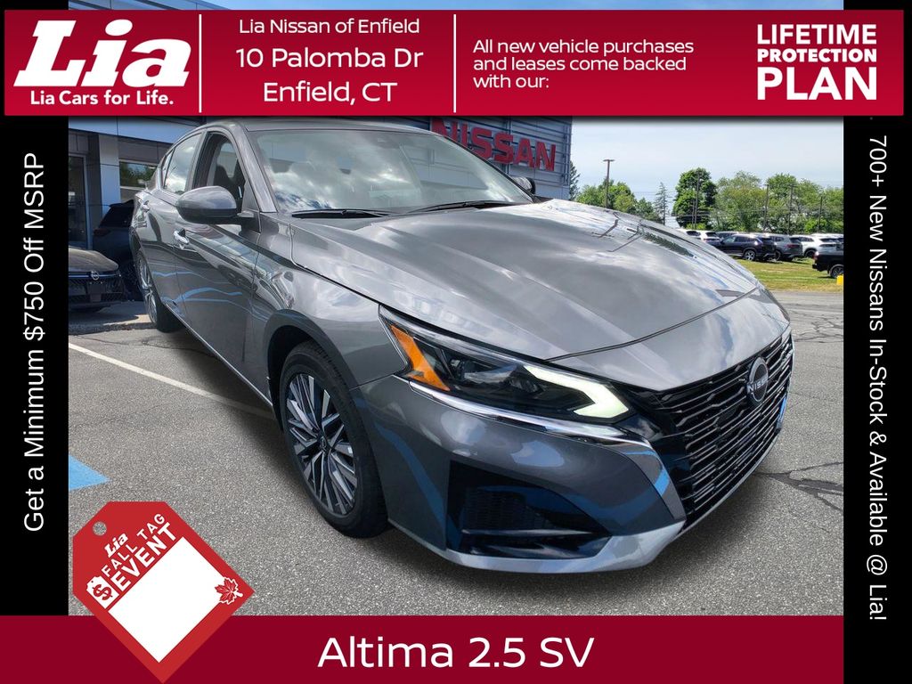 Gray (Gun Metallic) 2026 Nissan Altima Sedan All-Wheel Drive Continuously Variable Transmission