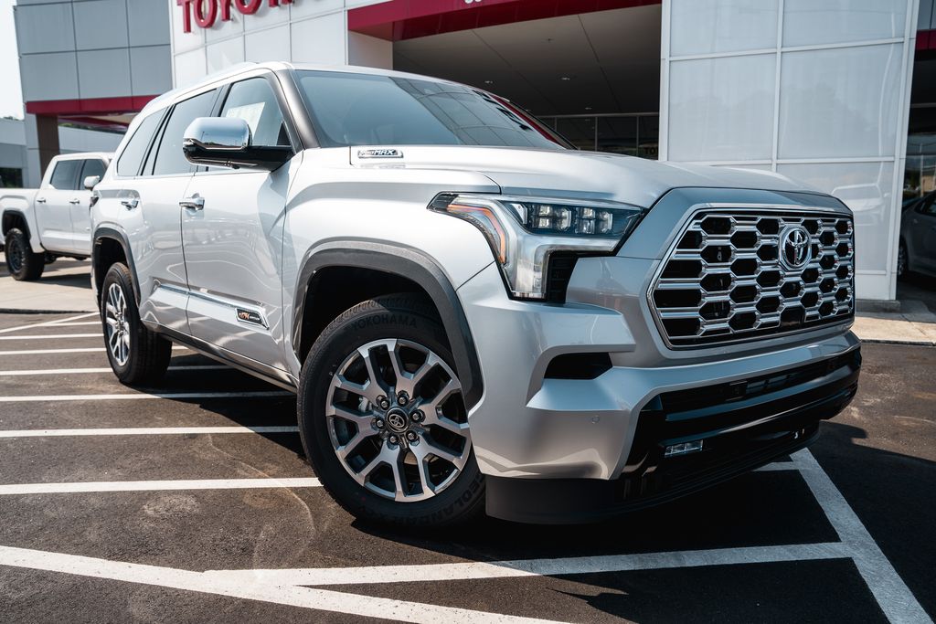 Silver 2026 Toyota Sequoia SUV / Crossover Four-Wheel Drive Automatic