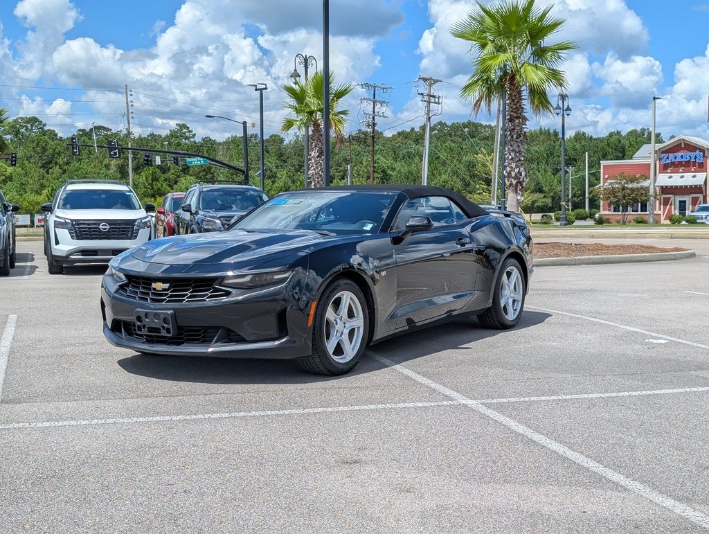 Black 2020 Chevrolet Camaro Convertible Rear-Wheel Drive Automatic