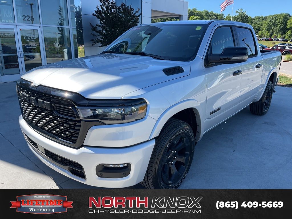 Silver Zynith 2026 RAM 1500 Pickup Truck Four-Wheel Drive 8-Speed Automatic
