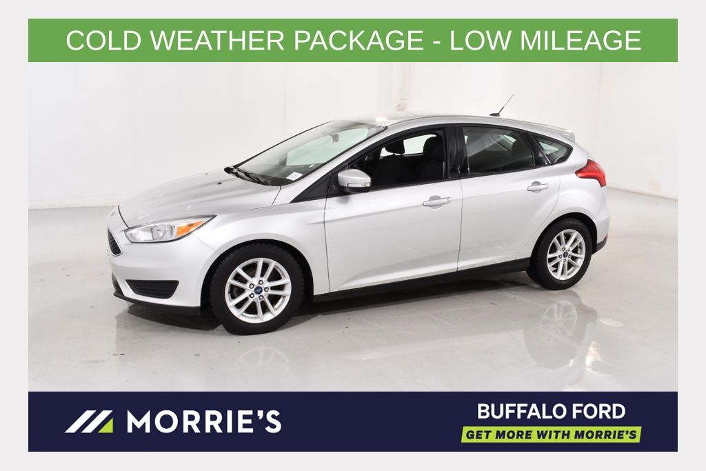 Ingot Silver 2018 Ford Focus Hatchback Front-Wheel Drive 6-Speed Automatic
