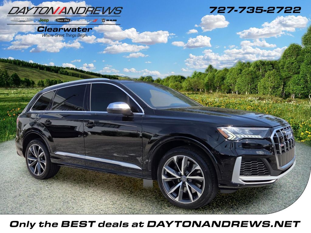 Black 2020 Audi SQ7 4.0T quattro Premium Plus SUV / Crossover All-Wheel Drive 8-Speed Automatic