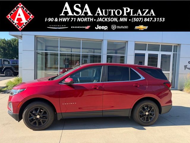 Radiant Red Tintcoat 2023 Chevrolet Equinox SUV / Crossover Four-Wheel Drive 6-Speed Automatic Overdrive