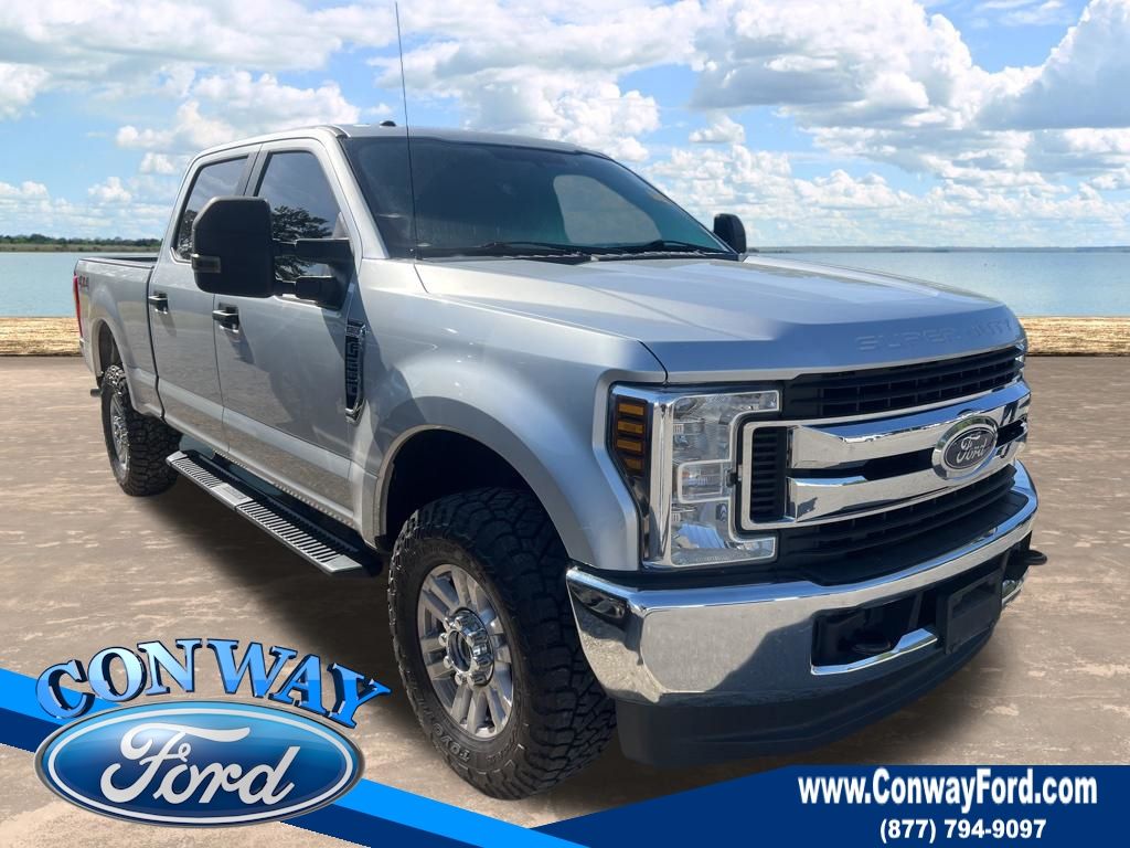 Ingot Silver 2019 Ford F-250 Super Duty XL Crew Cab 4WD Pickup Truck Four-Wheel Drive 6-Speed Automatic