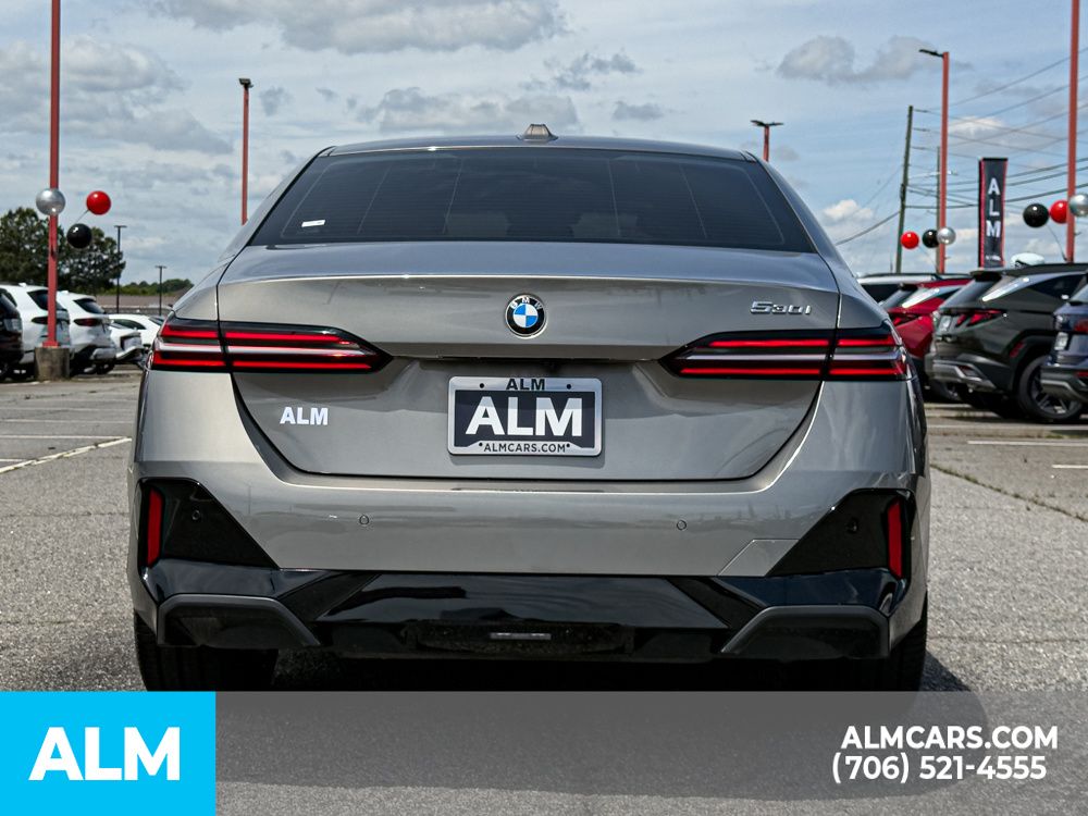 Used 2024 Gray Metallic BMW 530i image 5