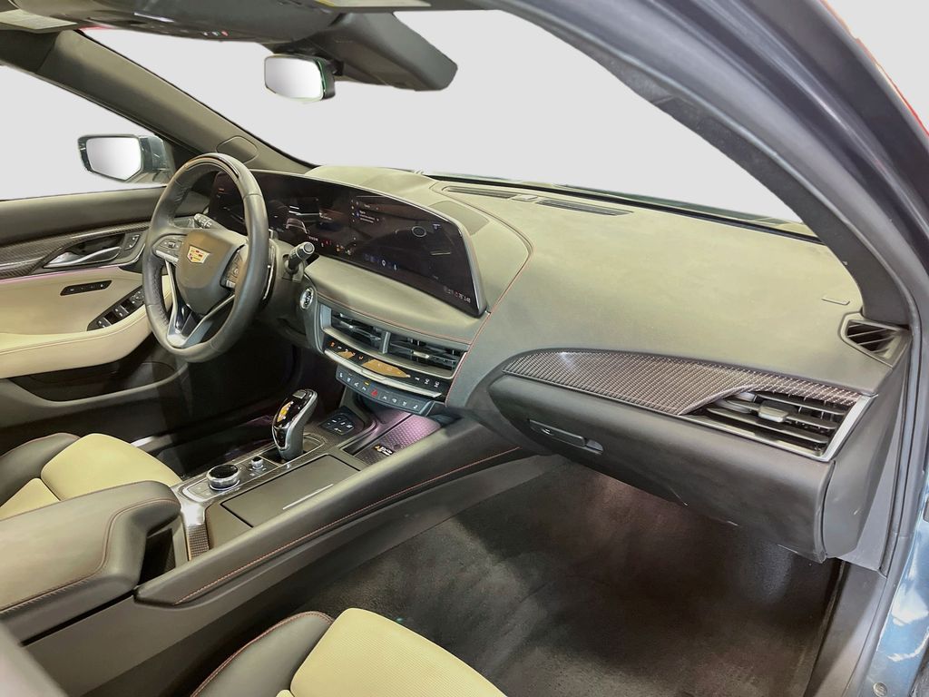 Used 2025 Deep Space Metallic Cadillac Sport image 31