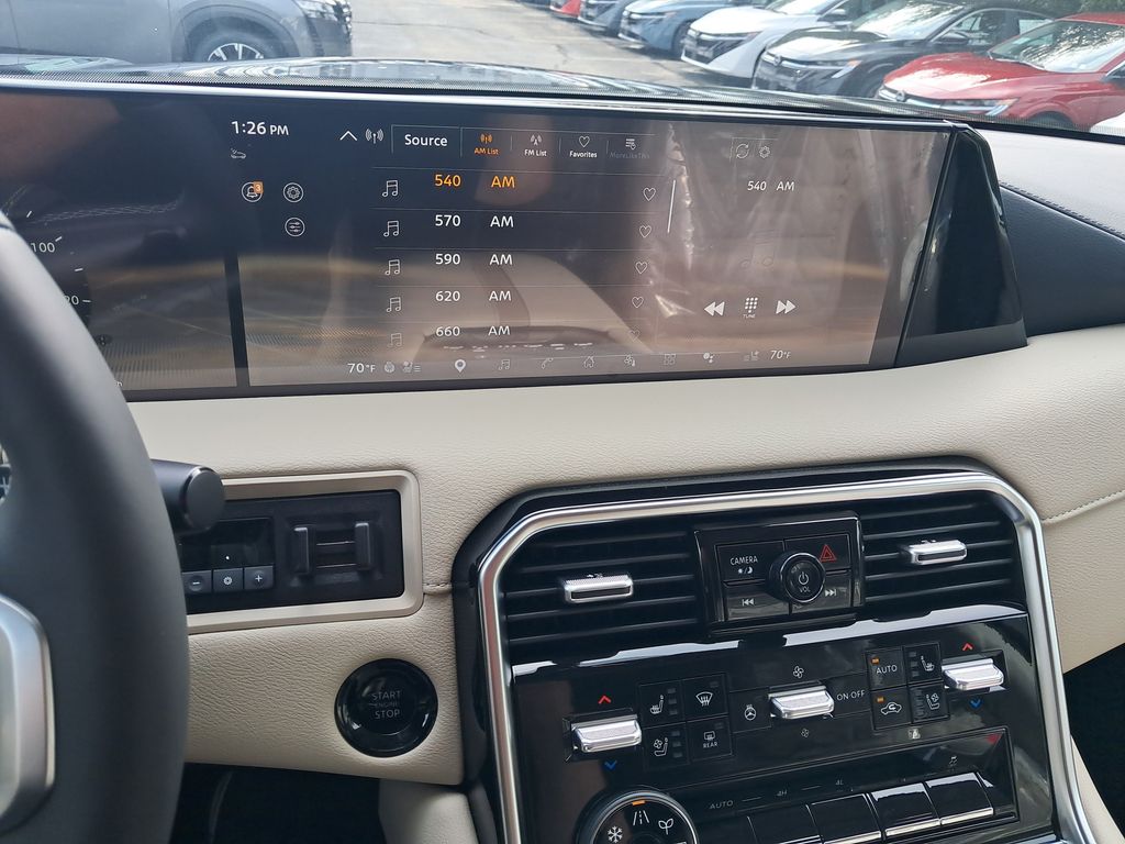 2026 Nissan Armada Platinum Reserve Black at John Sisson Motors