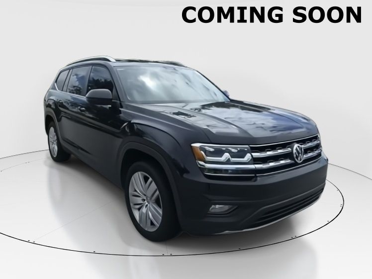 Deep Black 2019 Volkswagen Atlas SE FWD with Technology SUV / Crossover Front-Wheel Drive 8-Speed Automatic