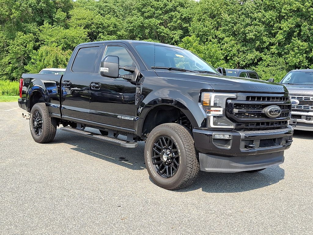 Agate Black Metallic 2021 Ford F-250 Super Duty Pickup Truck Four-Wheel Drive Automatic