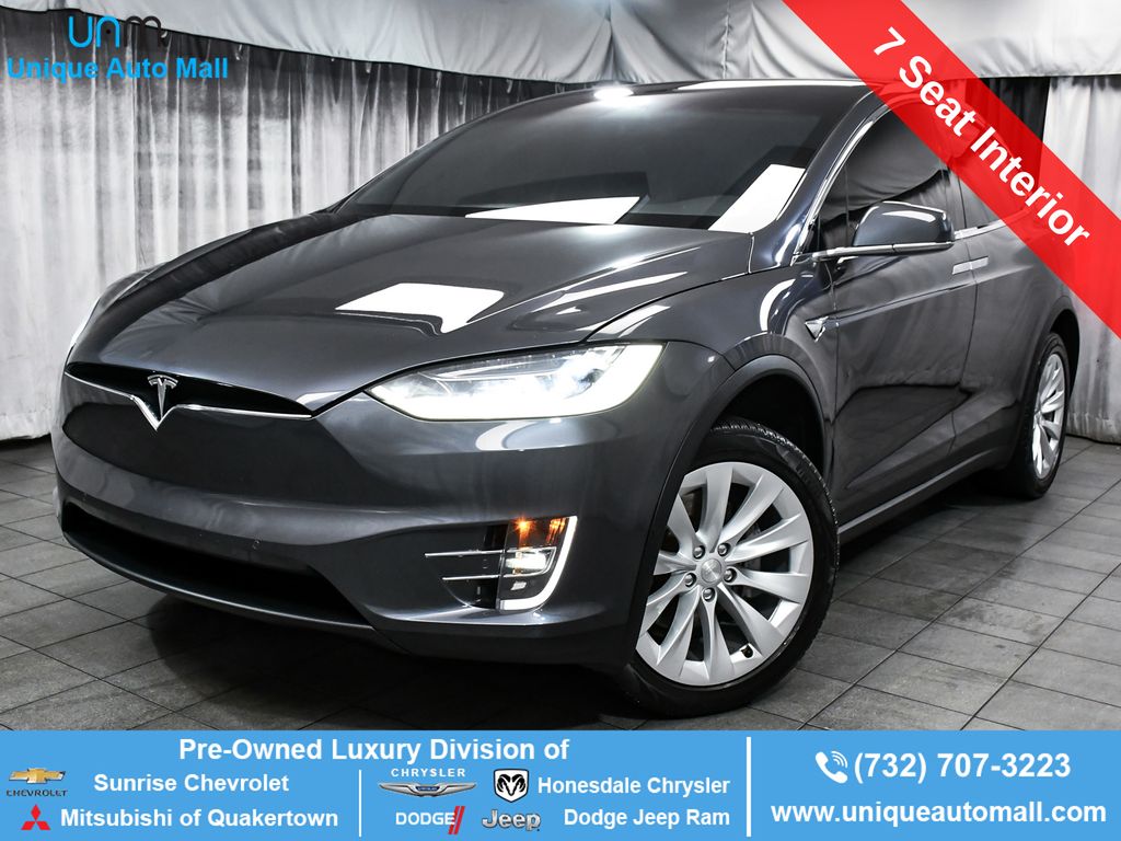 Midnight Silver Metallic 2020 Tesla Model X SUV / Crossover All-Wheel Drive 1-Speed Automatic
