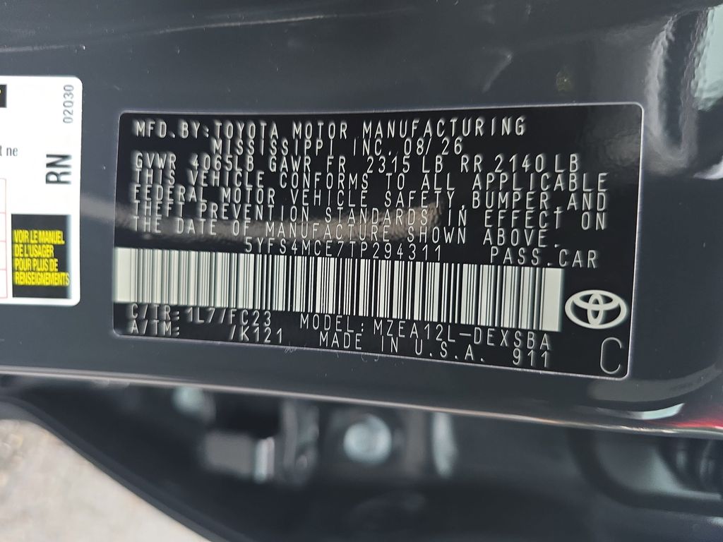 New 2026 Toyota Corolla Sedan