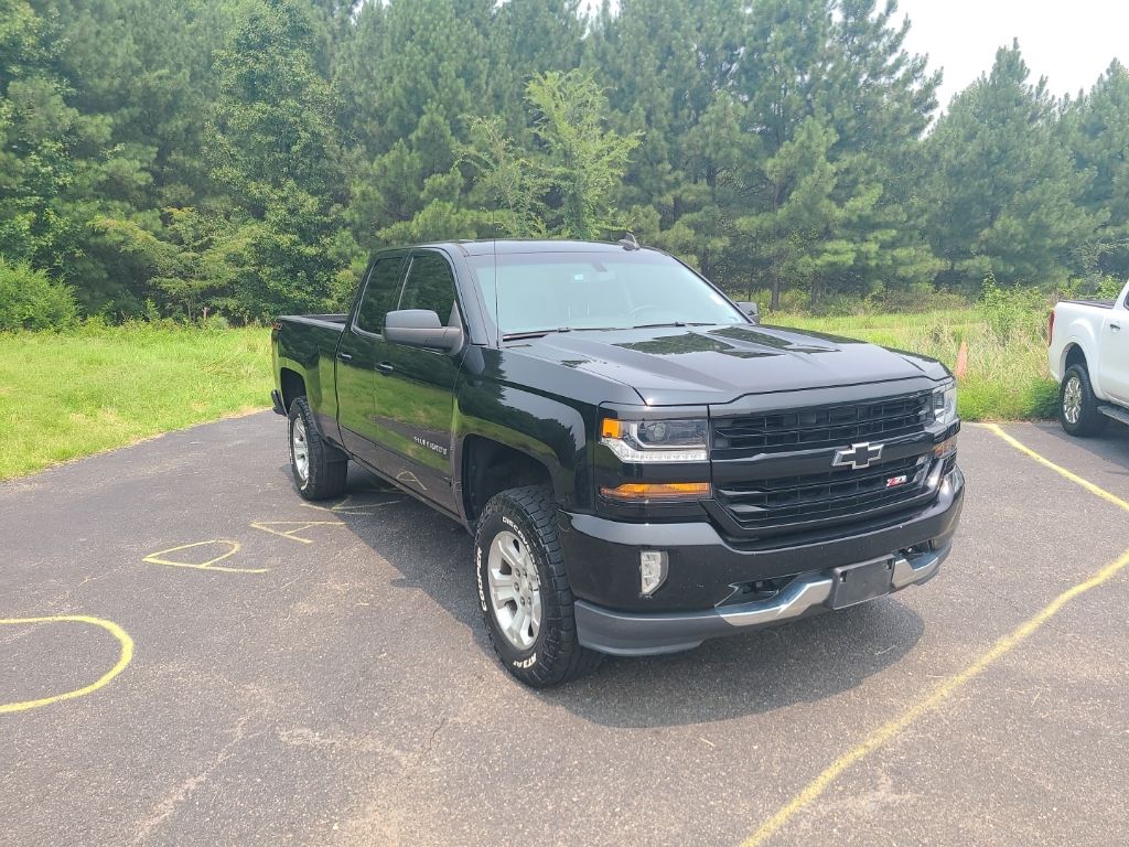 Black 2019 Chevrolet Silverado 1500 Pickup Truck Four-Wheel Drive 6-Speed Automatic Overdrive
