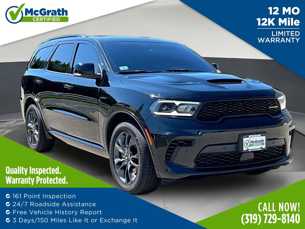 DB Black Crystal Clearcoat 2025 Dodge Durango SUV / Crossover All-Wheel Drive 8-Speed Automatic