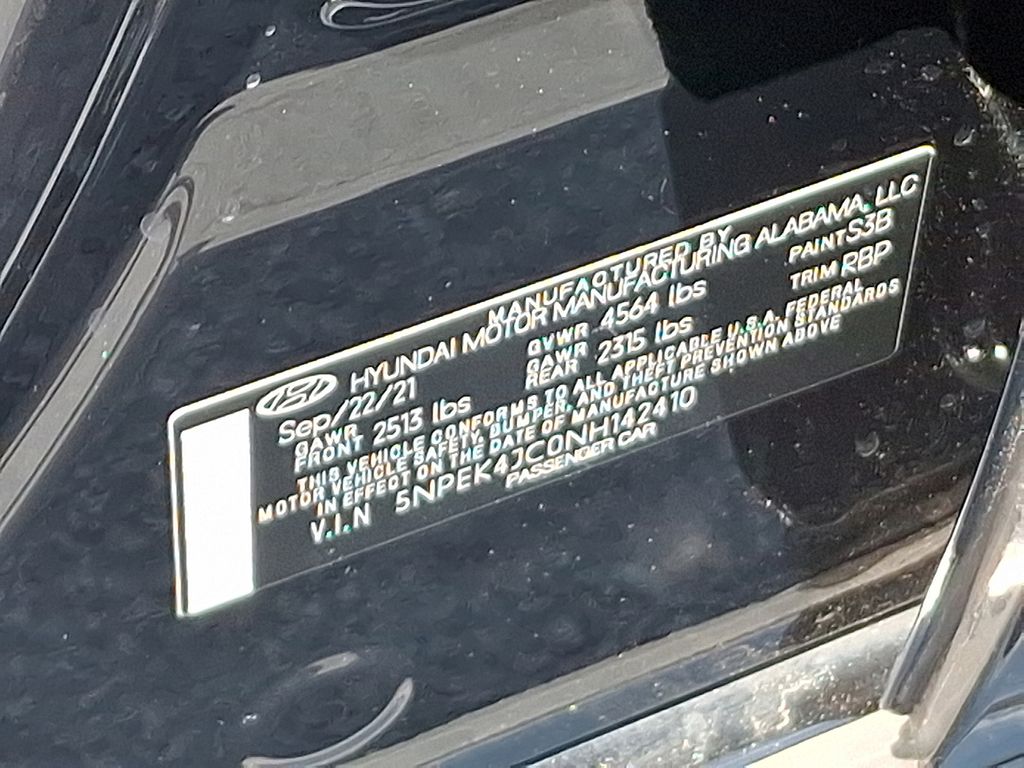 Thumbnail: 2022 Hyundai Sonata - 28