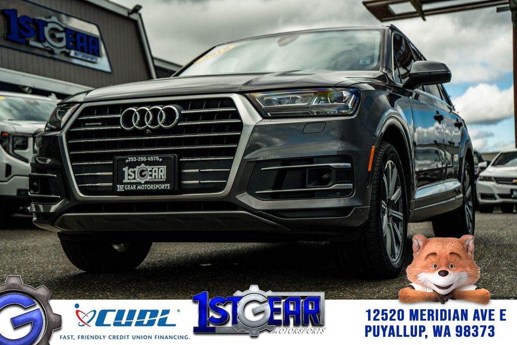 Gray 2019 Audi Q7 SUV / Crossover All-Wheel Drive 8-Speed Automatic