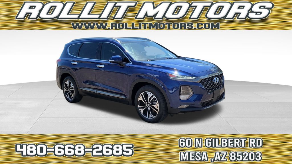 Blue (Stormy Sea) 2020 Hyundai Santa Fe SUV / Crossover Front-Wheel Drive 8-Speed Automatic
