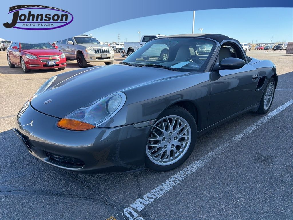 Slate Gray Metallic 2001 Porsche Boxster Base Convertible Rear-Wheel Drive 5-Speed Automatic