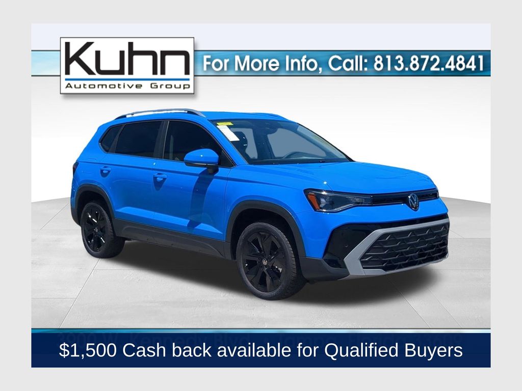 Cornflower Blue 2026 Volkswagen Taos SUV / Crossover Front-Wheel Drive 8-Speed Automatic