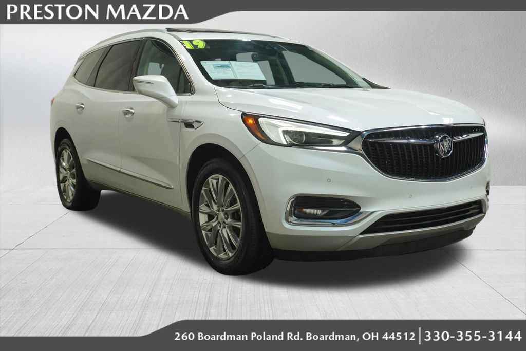 White Frost Tricoat 2019 Buick Enclave SUV / Crossover Four-Wheel Drive 9-Speed Automatic