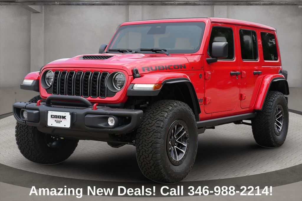 Firecracker Red Clearcoat 2026 Jeep Wrangler SUV / Crossover Four-Wheel Drive 8-Speed Automatic