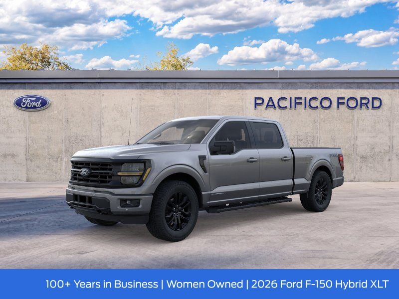 Carbonized Gray Metallic 2026 Ford F-150 Pickup Truck Four-Wheel Drive Automatic