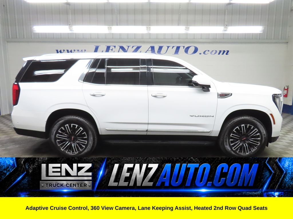 Summit White 2025 GMC Yukon Elevation 4WD SUV / Crossover Four-Wheel Drive
