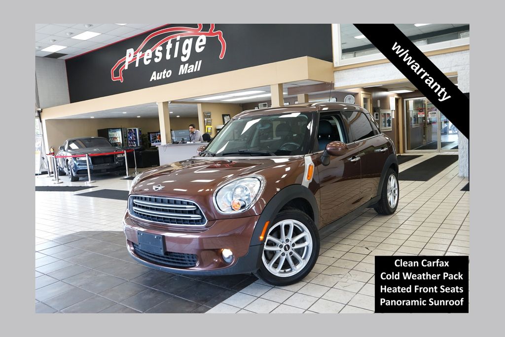 Red (Brilliant Copper Metallic) 2015 MINI Countryman FWD SUV / Crossover Front-Wheel Drive 6-Speed Automatic