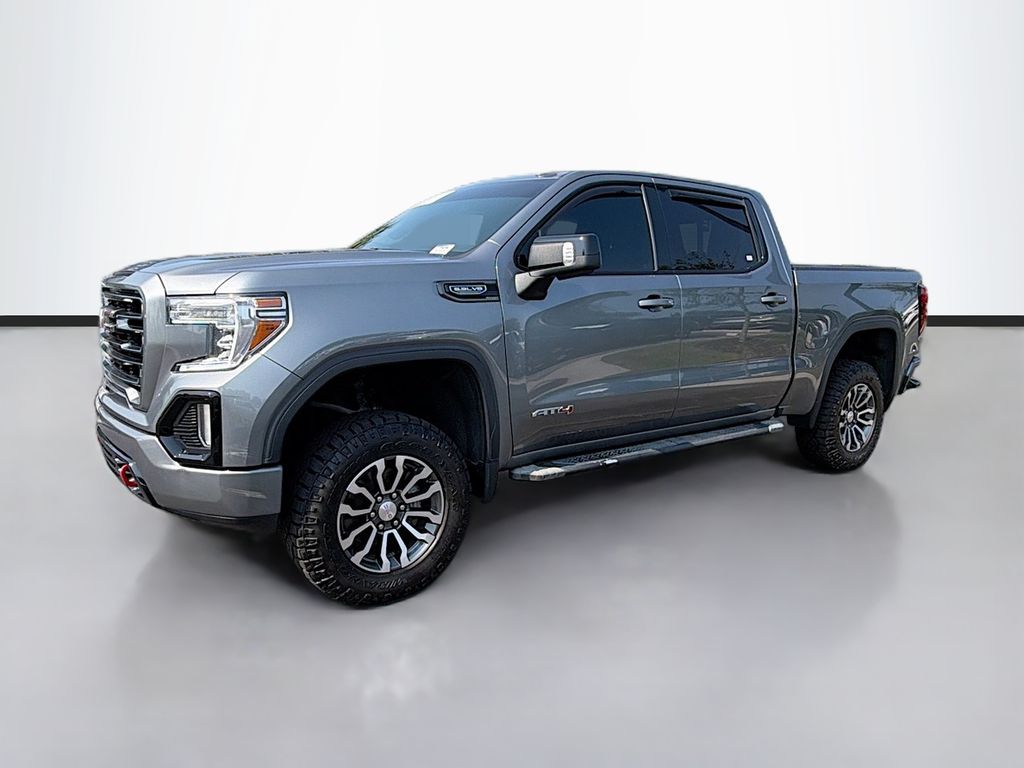 Gray (Satin Steel Metallic) 2021 GMC Sierra 1500 Pickup Truck Four-Wheel Drive Automatic